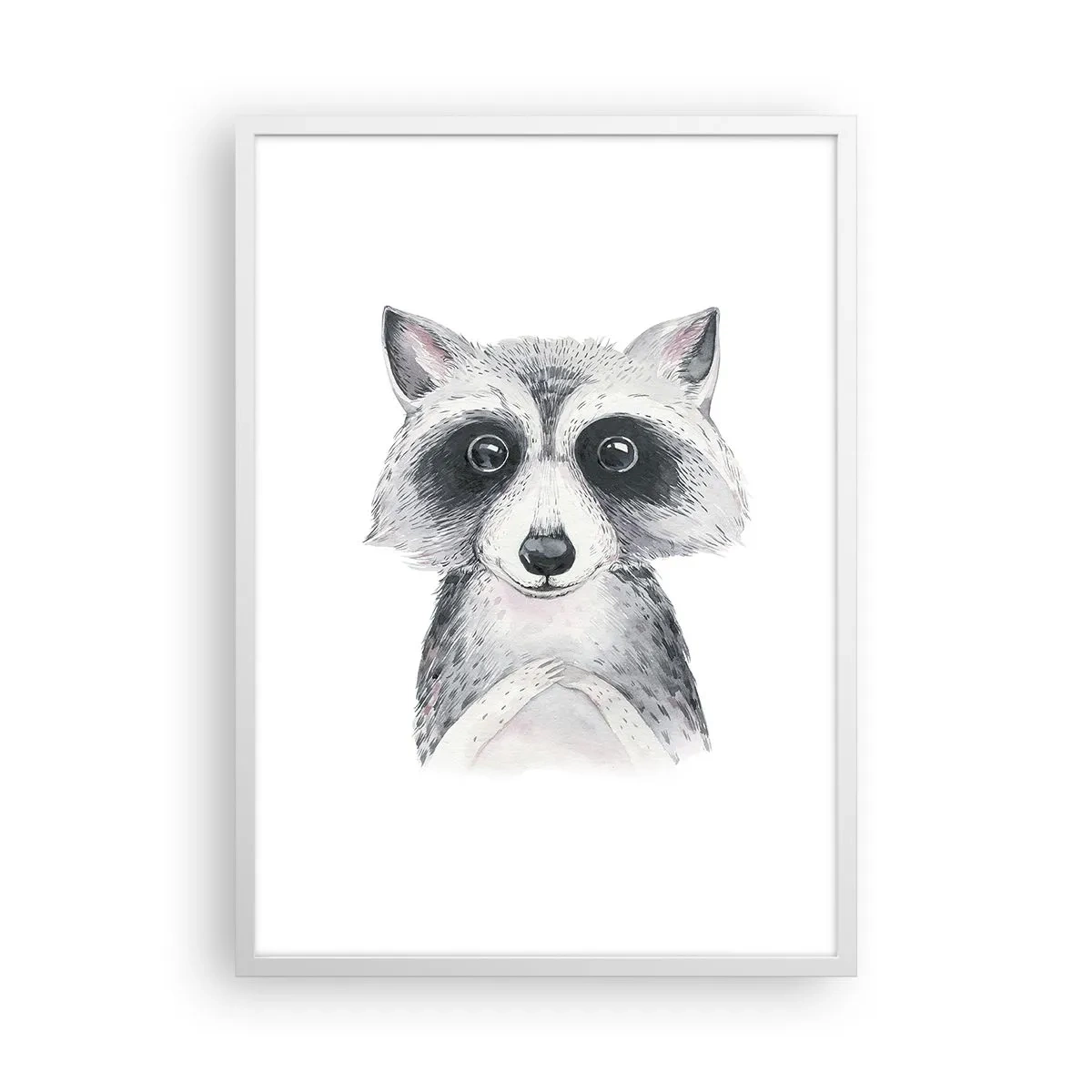 Poster in cornice bianca - Un attimo di commozione - 50x70 cm