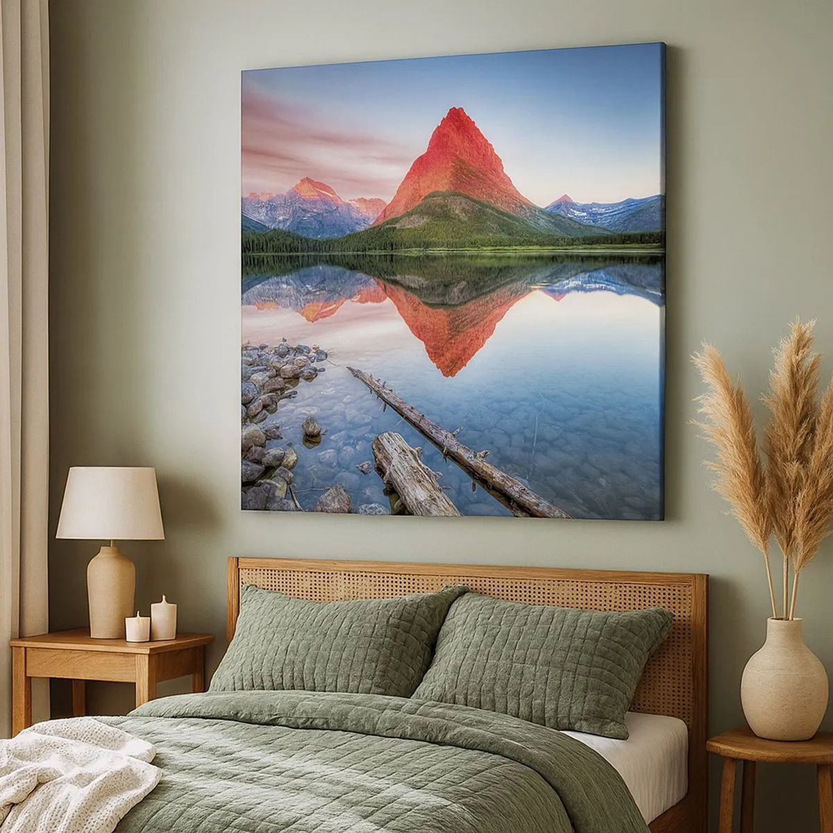 Quadro su tela - Stampe su Tela - Caldo e freddo - 30x30 cm