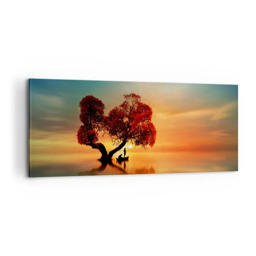 Quadro su tela - Stampe su Tela - Gli esiliati e il silenzio fuori dal mondo - 100x40 cm