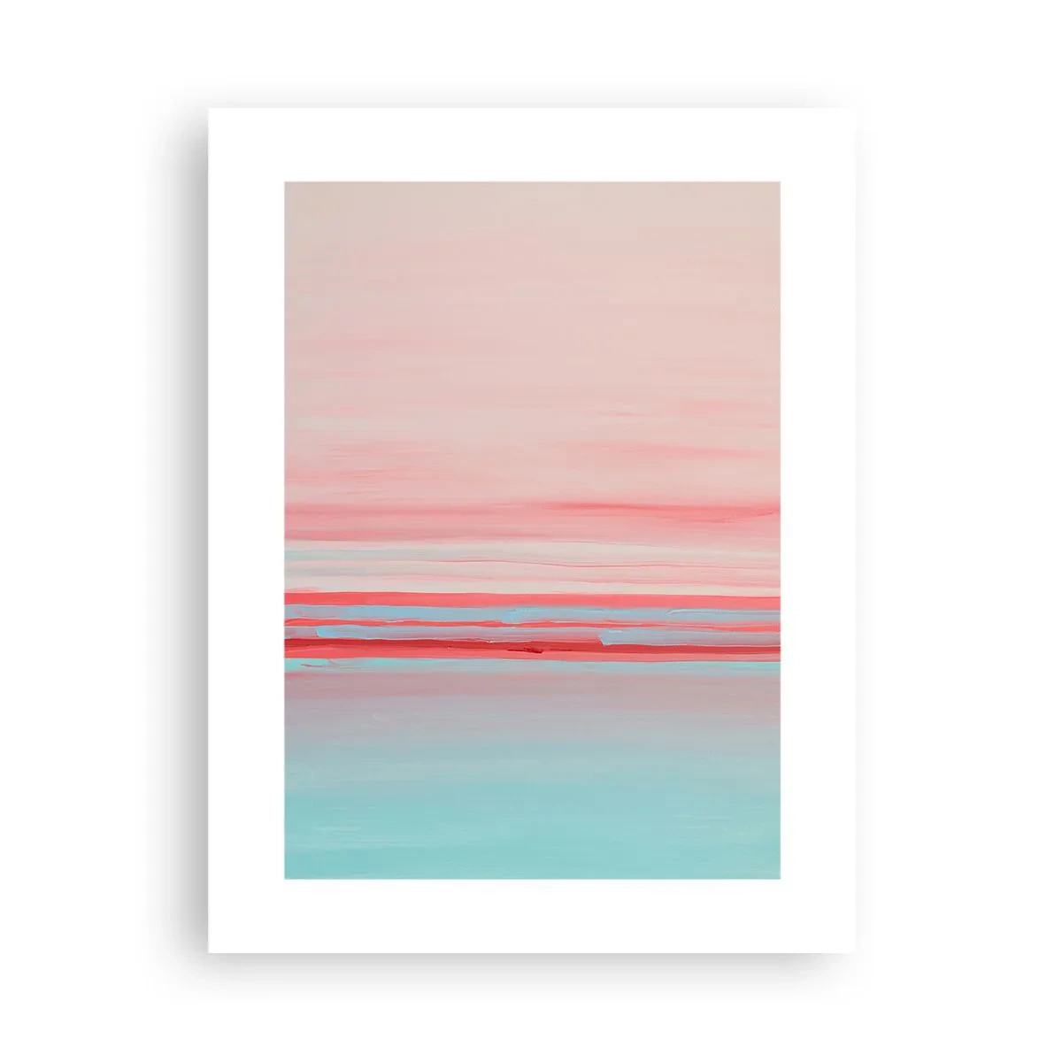 Poster - Astrazione all'alba - 30x40 cm