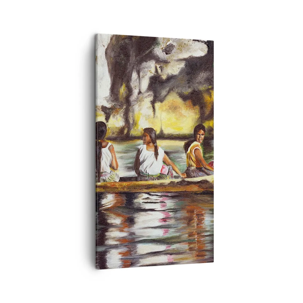 Quadro su tela - Stampe su Tela - Nel paradiso della Polinesia - 45x80 cm
