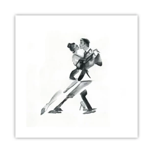 Poster - In un unico ritmo - 40x40 cm