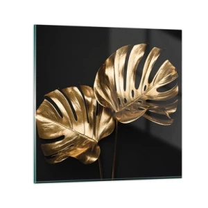 Quadro su vetro - I tesori della natura - 70x70 cm