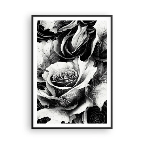 Poster in cornice nera - Sempre regina - 70x100 cm