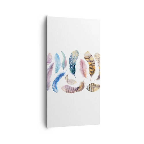 Quadro su tela - Stampe su Tela - Leggere, variopinte e multicolori - 65x120 cm