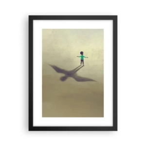 Poster in cornice nera - Eroe del futuro - 30x40 cm