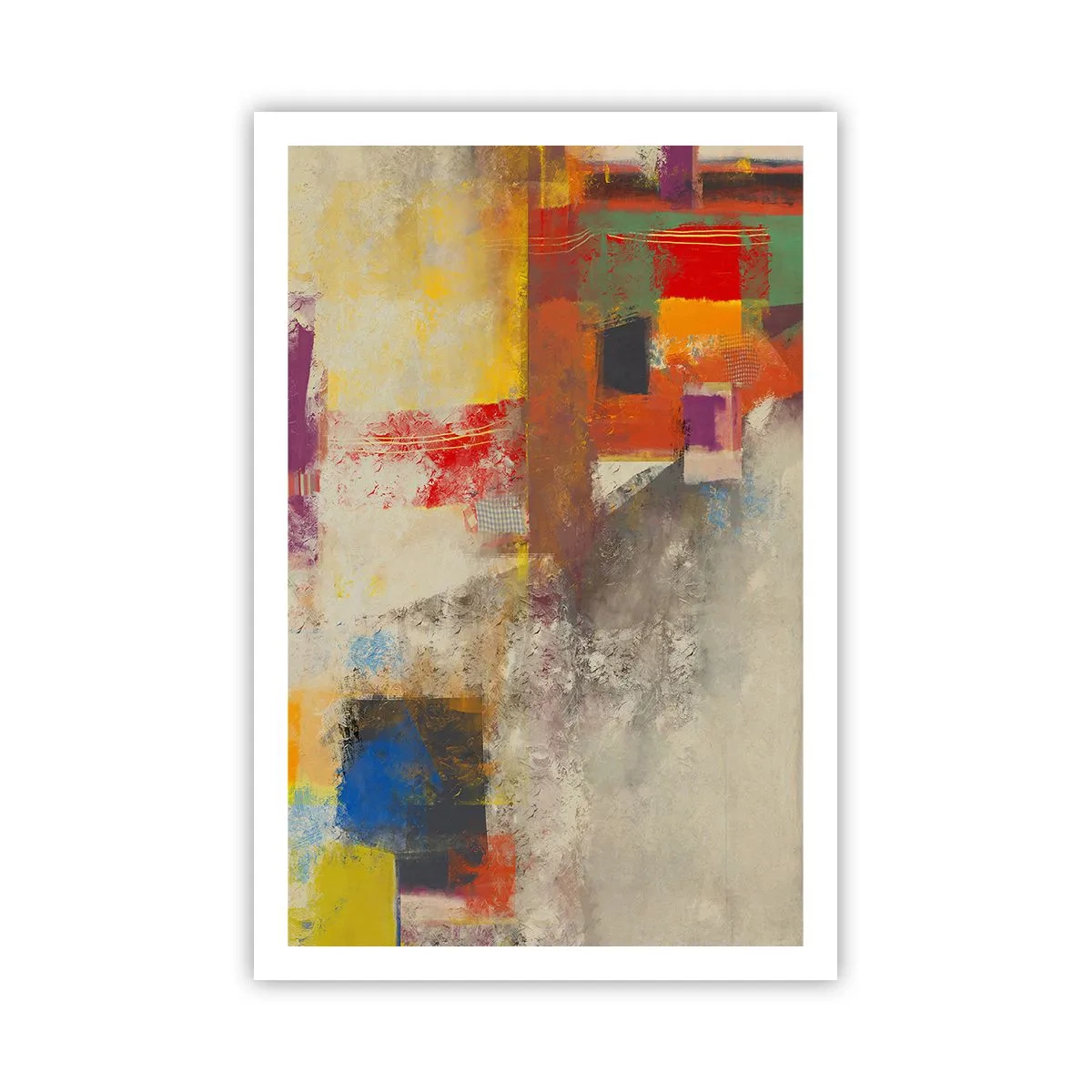 Poster - Geometria dei colori - 61x91 cm