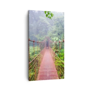 Quadro su tela - Stampe su Tela - Sospeso sopra gli alberi - 45x80 cm