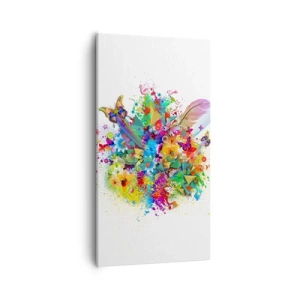 Quadro su tela - Stampe su Tela - Un mazzo di gioia - 55x100 cm