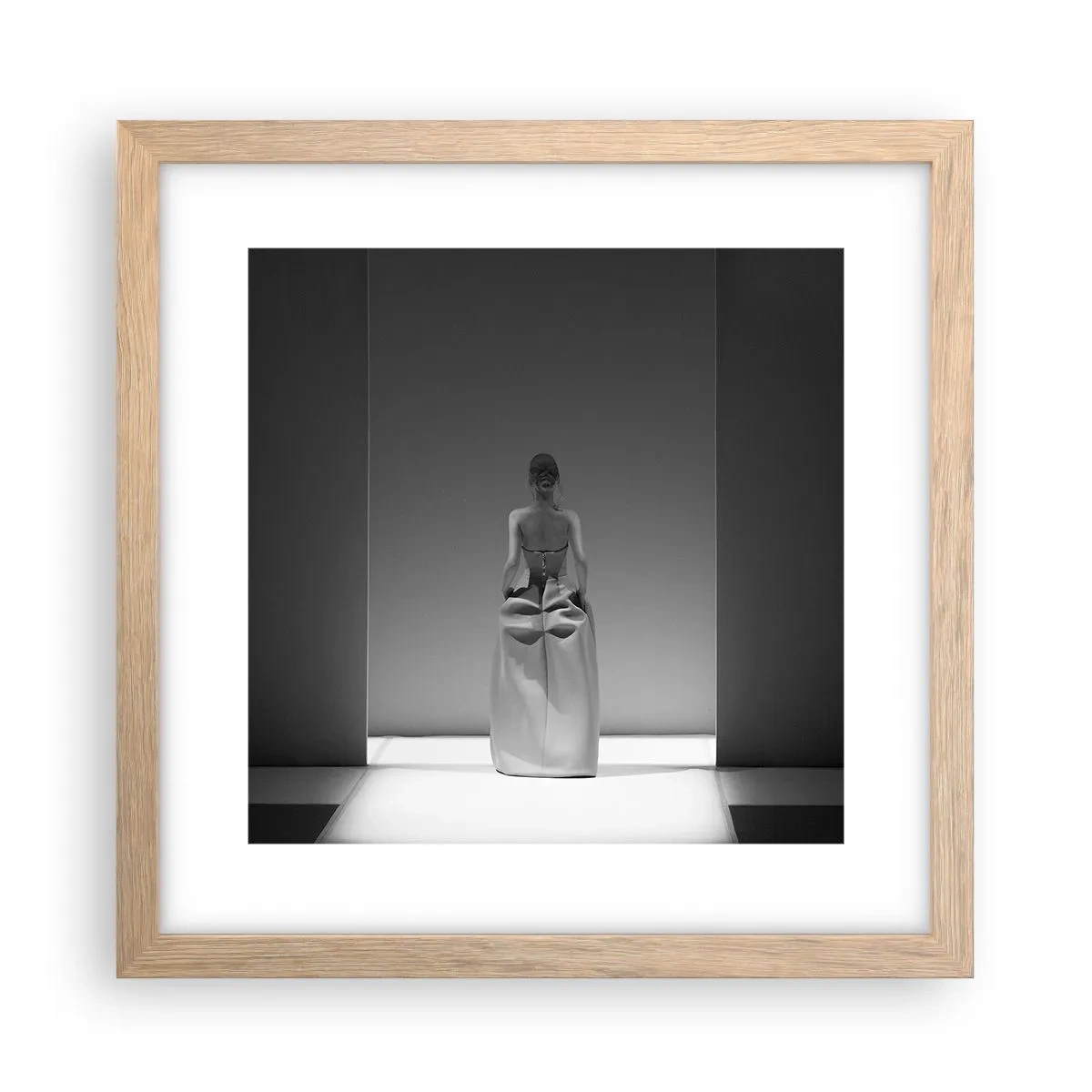 Poster in cornice rovere chiaro - Semplicità raffinata - 30x30 cm
