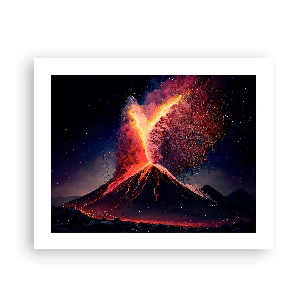 Poster - Bellezza e minaccia - 50x40 cm