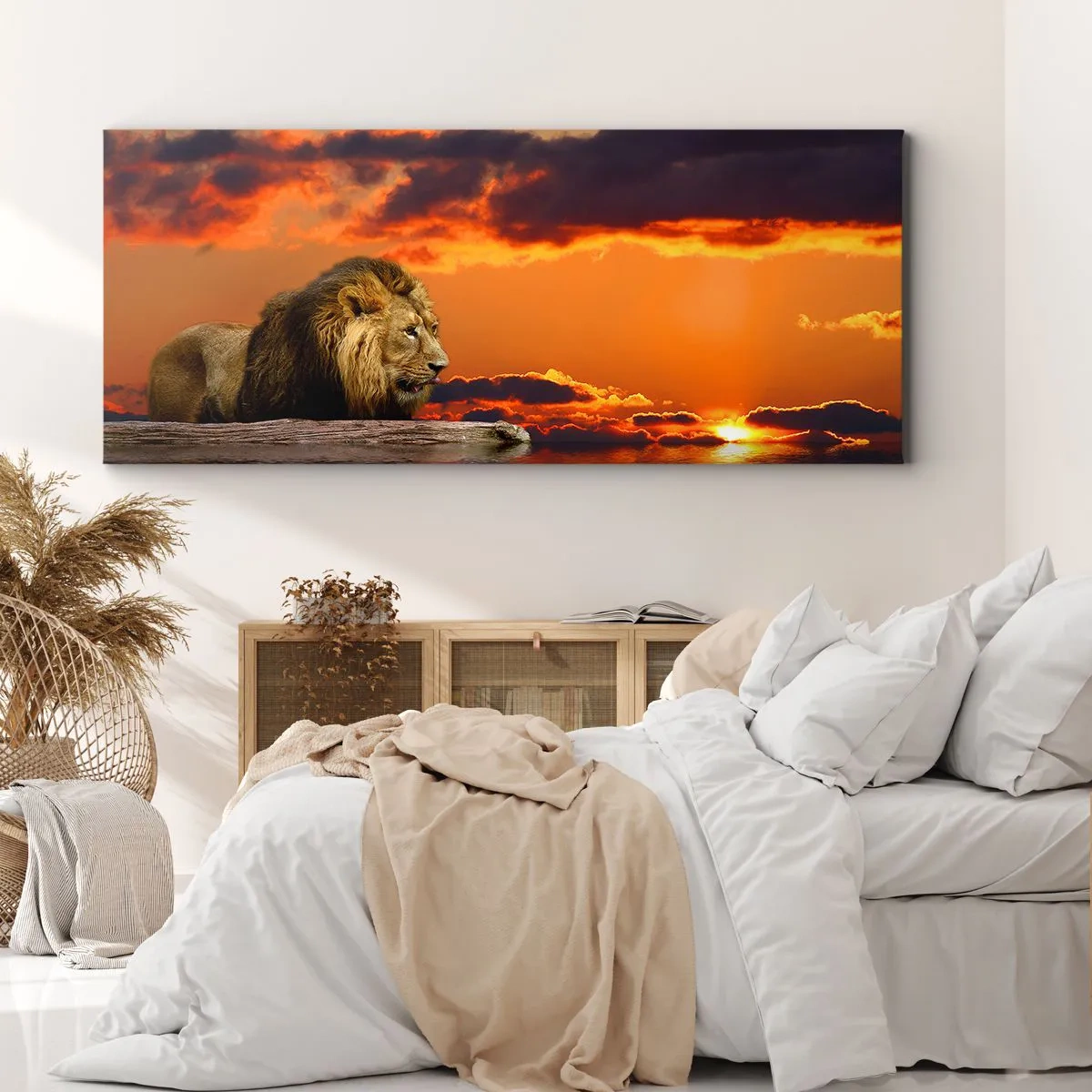 Quadro su tela - Stampe su Tela - Il re della natura - 100x40 cm
