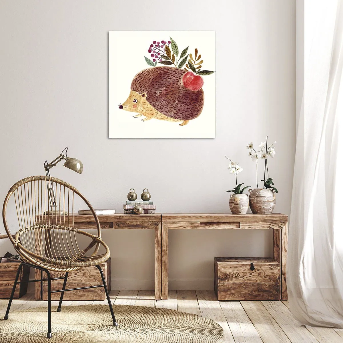 Quadro su tela - Stampe su Tela - E mi vuoi già bene - 50x50 cm