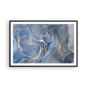 Poster in cornice nera - Polvere d'oro - 91x61 cm