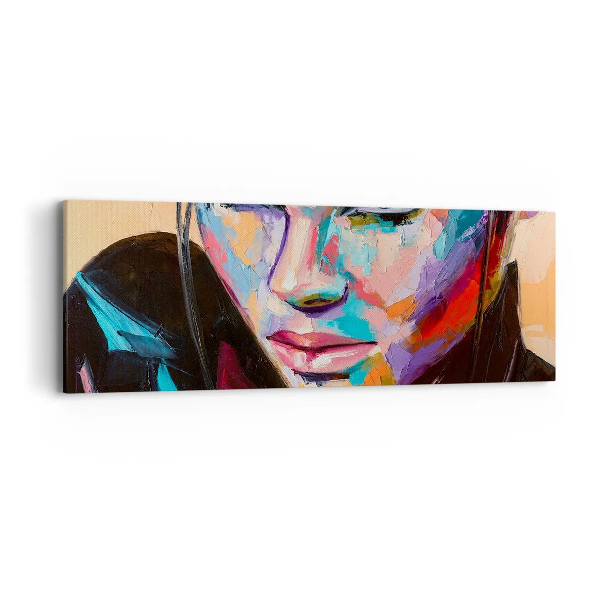 Quadro su tela - Stampe su Tela - Cuore selvatico - 90x30 cm