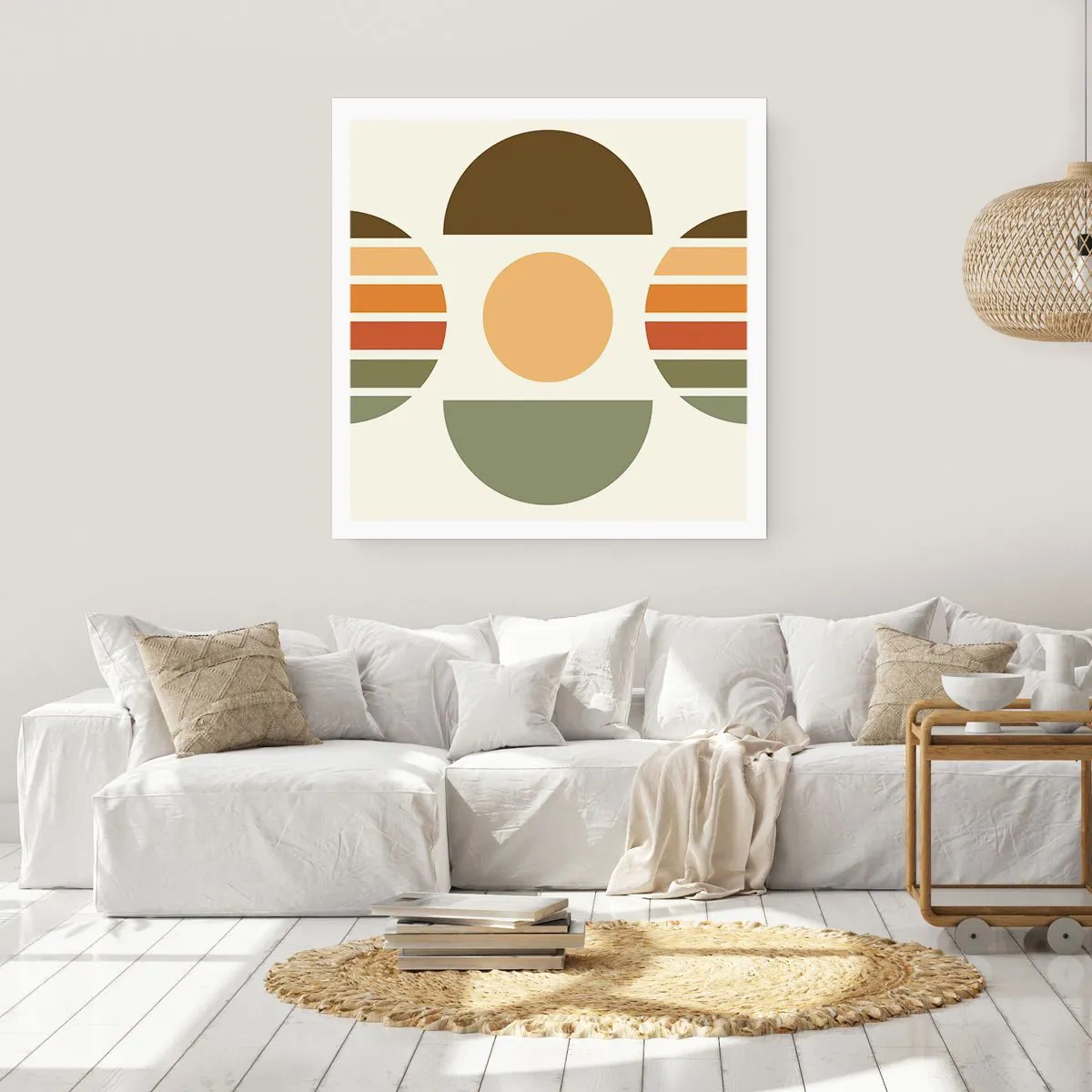 Poster - Nei colori della terra - 40x40 cm