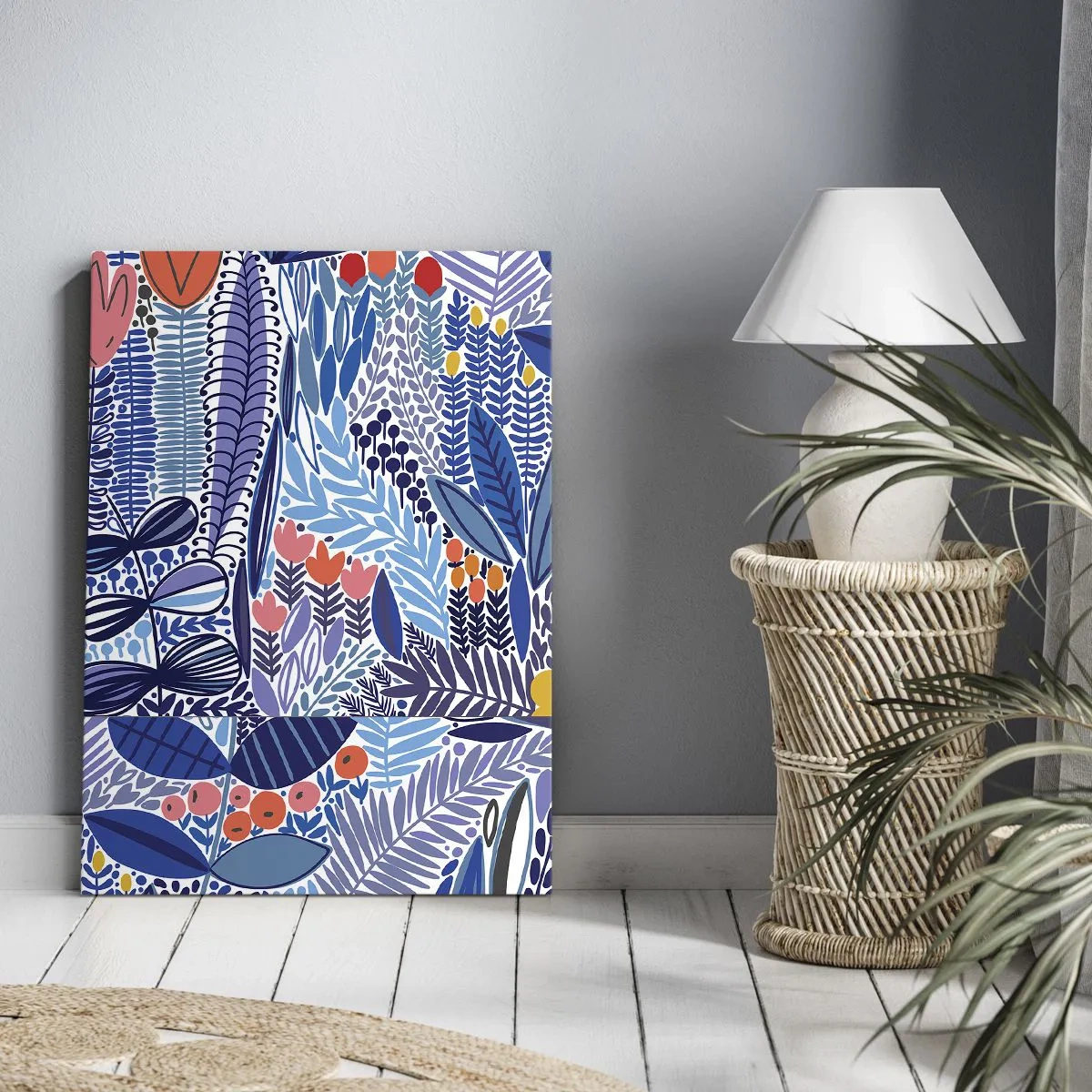 Quadro su tela - Stampe su Tela - Il giardino delle Hawaii - 45x80 cm