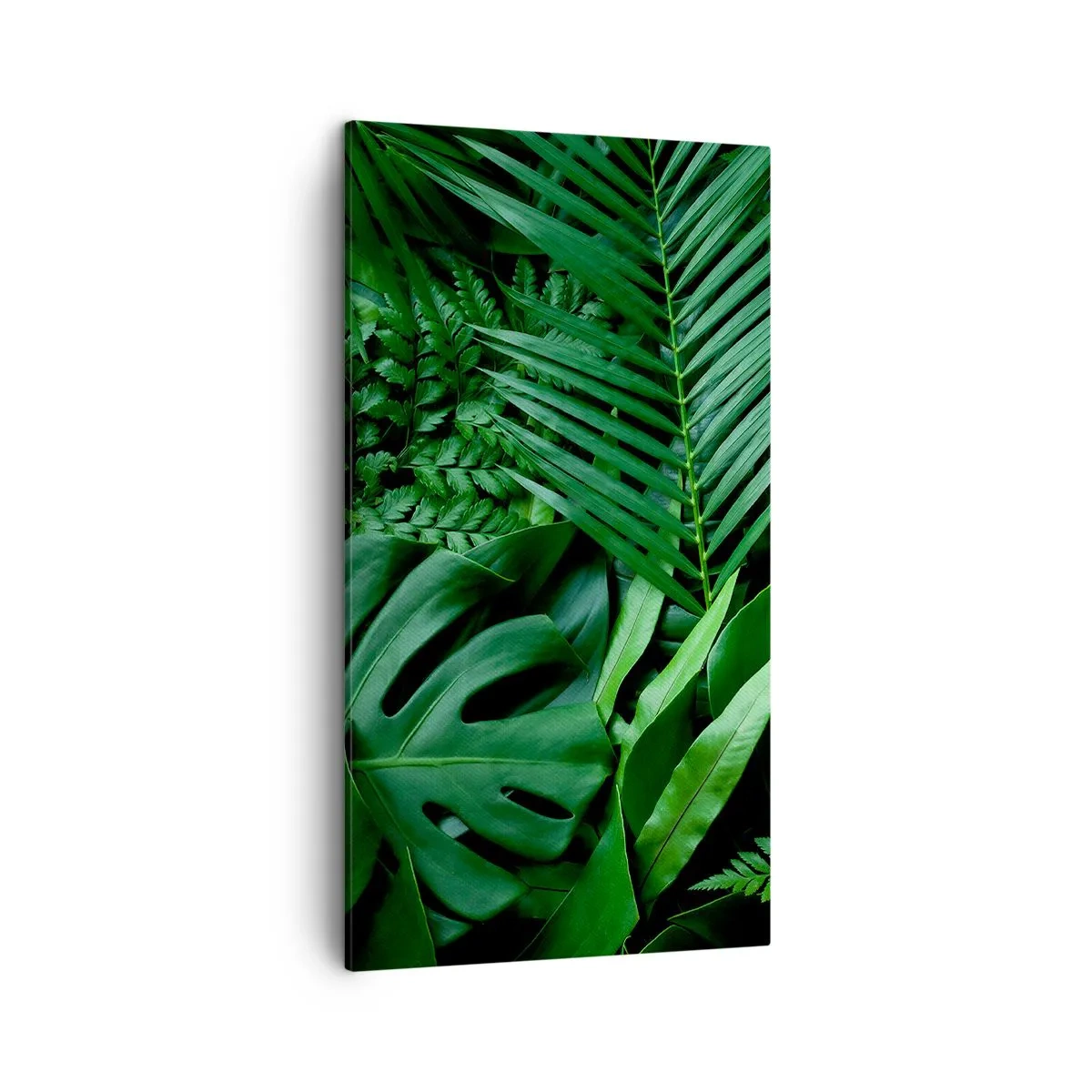 Quadro su tela - Stampe su Tela - Avvolti nel verde - 45x80 cm