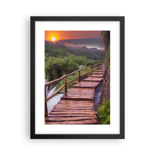 Poster in cornice nera - Una bellezza incredibile - 30x40 cm