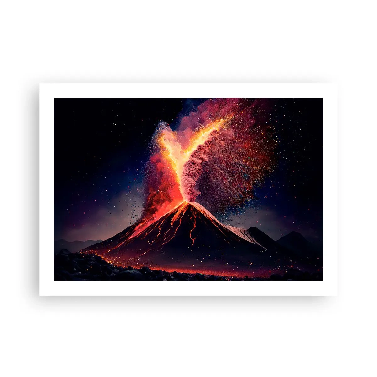 Poster - Bellezza e minaccia - 70x50 cm