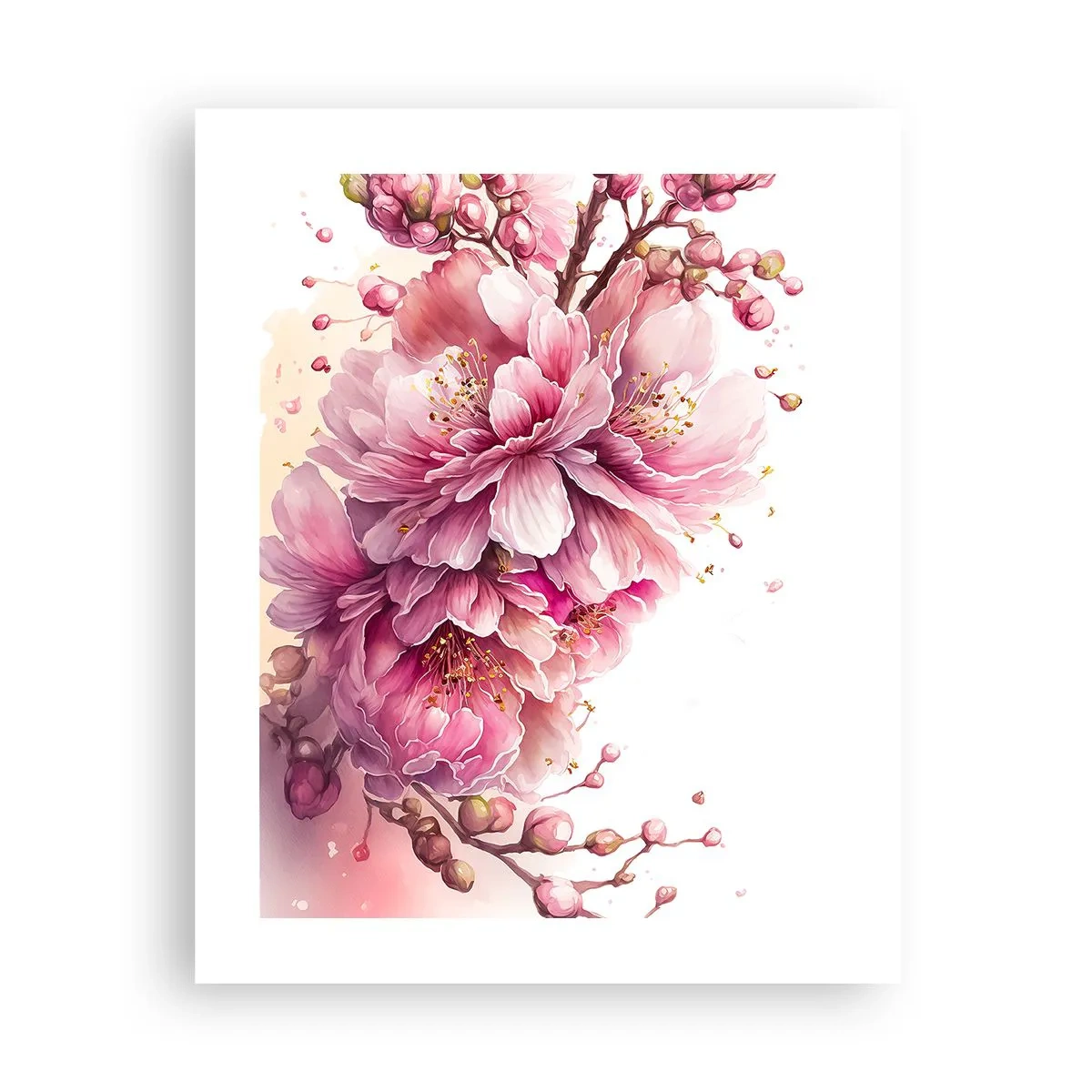Poster - Fiore di ciliegio - 40x50 cm