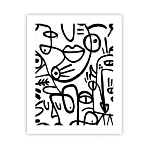 Poster - Volti e miraggi - 40x50 cm