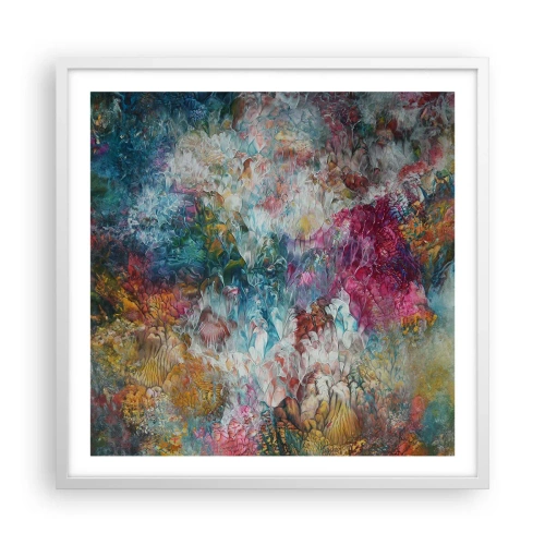 Poster in cornice bianca - In piena fioritura - 60x60 cm