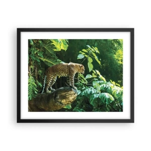 Poster in cornice nera - A caccia? - 50x40 cm