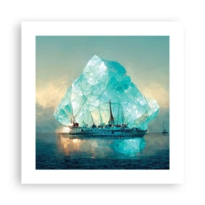 Poster - Brillante artico - 40x40 cm