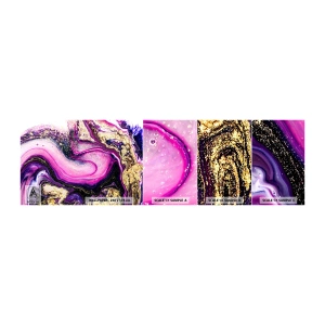 Campione di Fotomurale Adesivo Deluxe Sticker - Un attimo dietro le quinte - Astrazione, Pezzo, Modello moderno - 100x30 cm