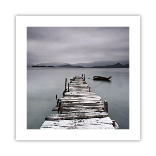 Poster - Domani puoi partire - 40x40 cm