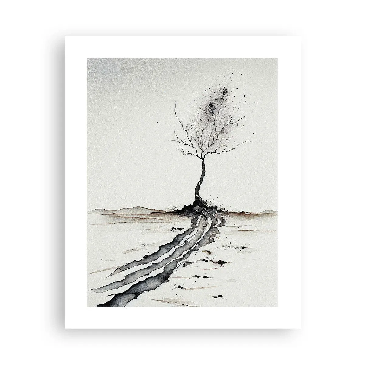 Poster - Malinconia invernale - 40x50 cm