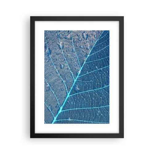 Poster in cornice nera - Vita nel blu - 30x40 cm