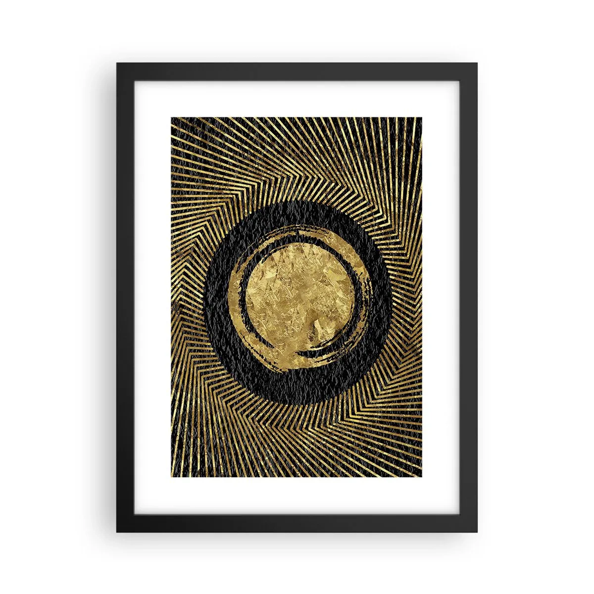 Poster in cornice nera - Composizione glamour - 30x40 cm