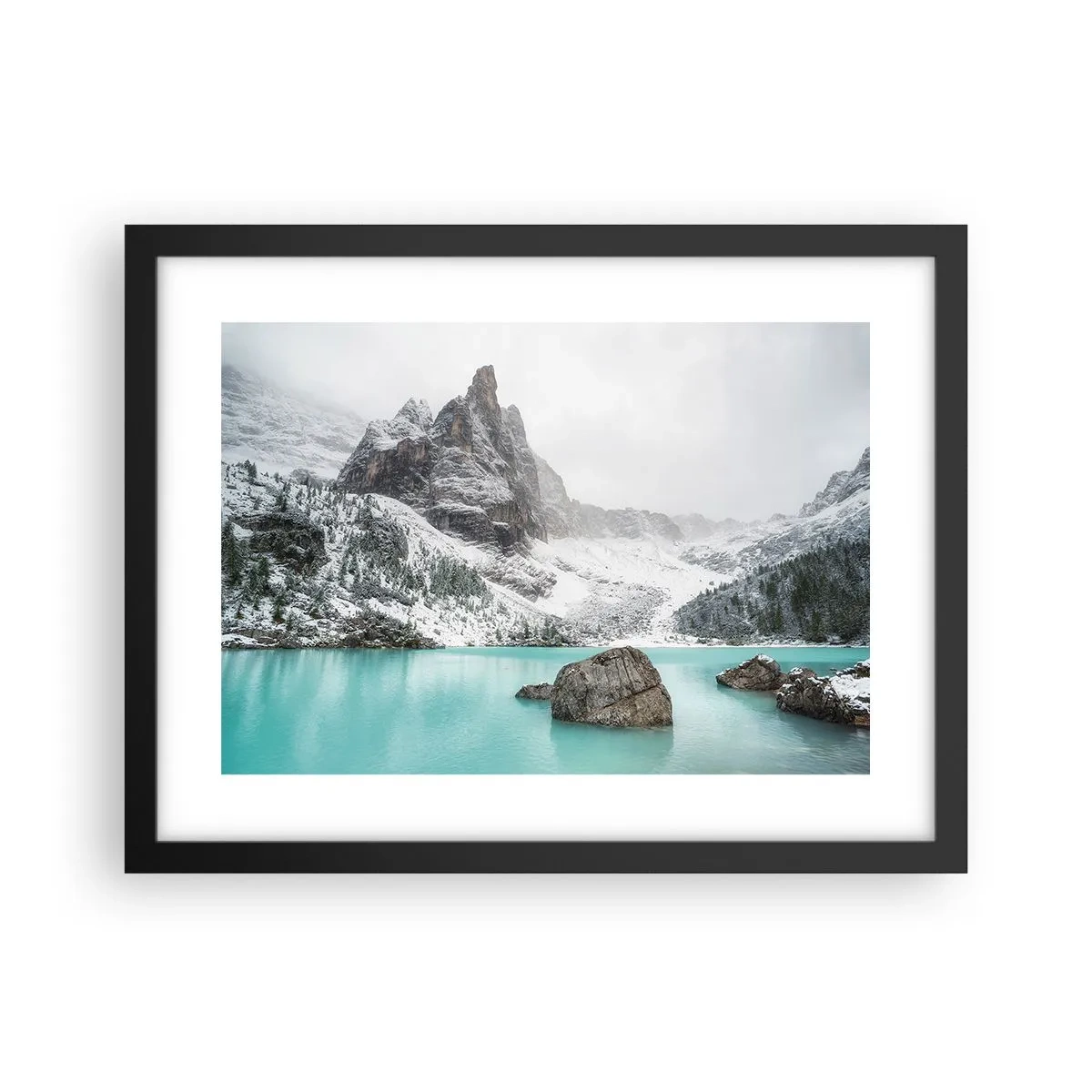 Poster in cornice nera - Di guardia - 40x30 cm