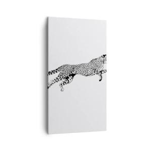 Quadro su tela - Stampe su Tela - Il più veloce sulla Terra - 45x80 cm