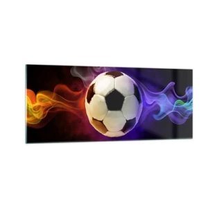 Quadro su vetro - La forza magica del gioco - 100x40 cm