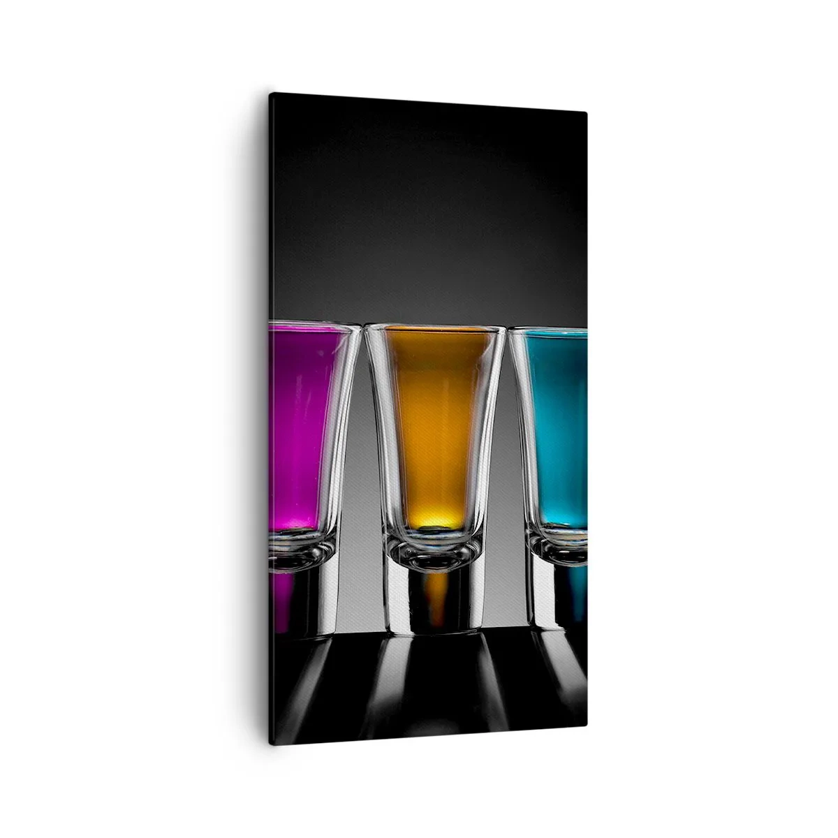 Quadro su tela - Stampe su Tela - I colori della gioia - 55x100 cm