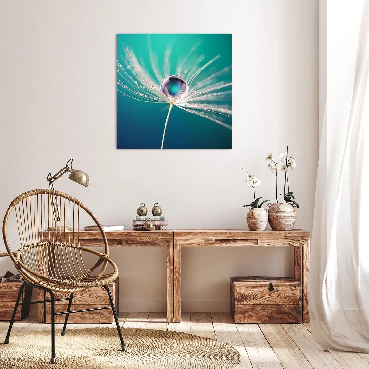 Quadro su tela - Stampe su Tela - Attimo mistico - 60x60 cm