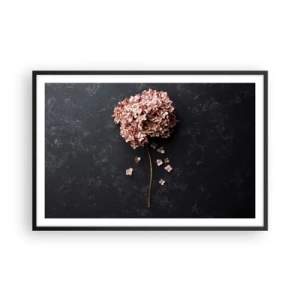 Poster in cornice nera - Un vero segno romantico - 91x61 cm