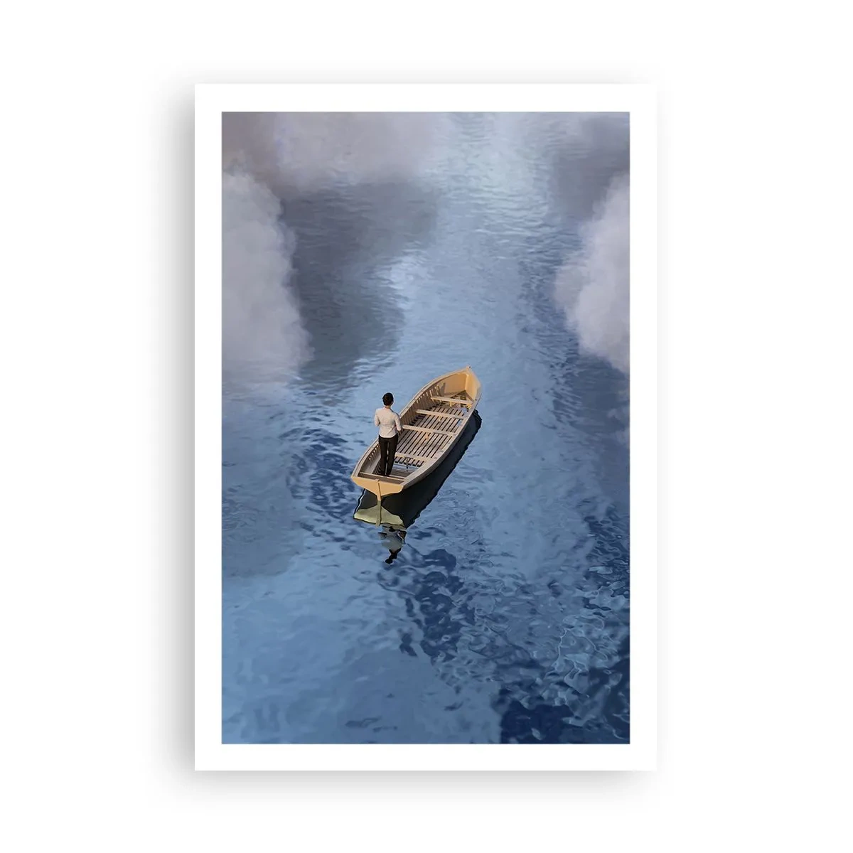 Poster - Vita - viaggio - incertezza - 61x91 cm