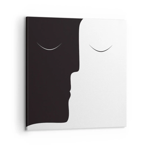 Quadro su tela - Stampe su Tela - Unità degli opposti - 60x60 cm