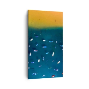 Quadro su tela - Stampe su Tela - Il gioco delle vacanze - 45x80 cm