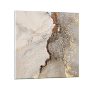 Quadro su vetro - Ai confini del colore - 40x40 cm