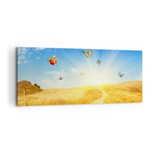 Quadro su tela - Stampe su Tela - Come non amare l'estate? - 100x40 cm