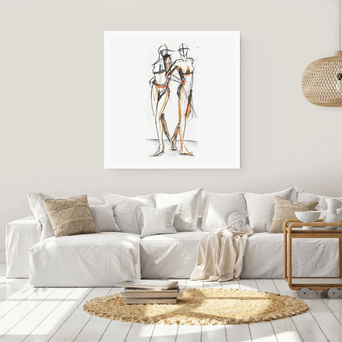 Poster - Studio di armonia - 40x40 cm