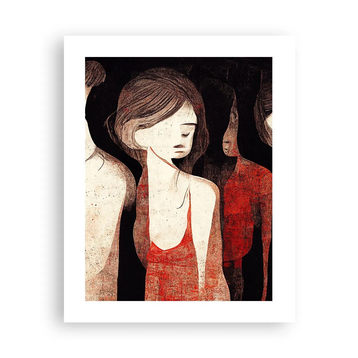 Poster - Madonne nell'oscurità - 40x50 cm