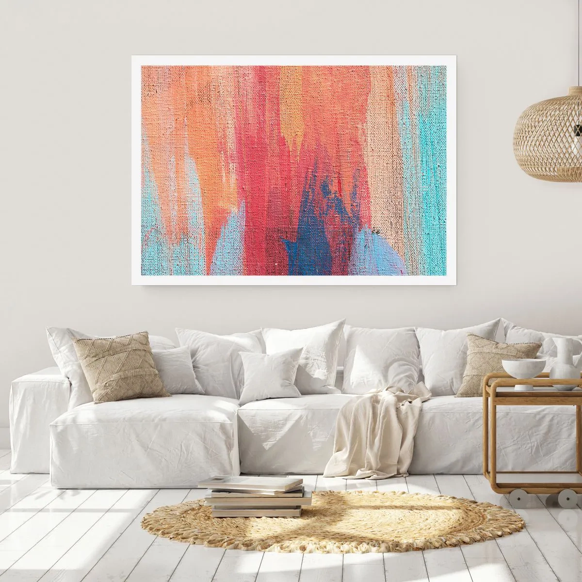 Poster - Colando con l'arcobaleno - 91x61 cm