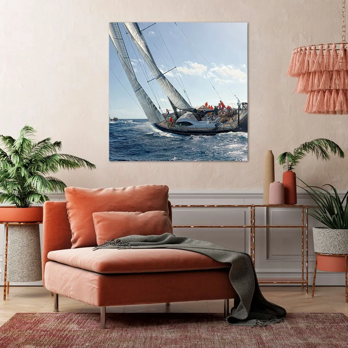 Quadro su tela - Stampe su Tela - Che vinca il migliore - 40x40 cm