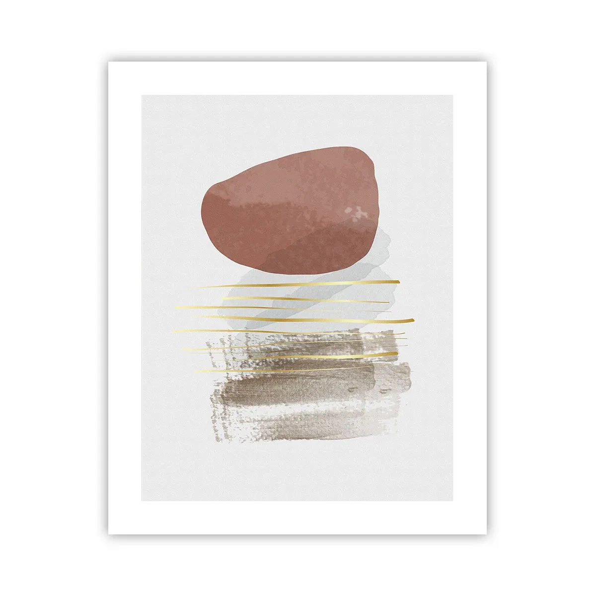 Poster - Colonnato astratto - 40x50 cm